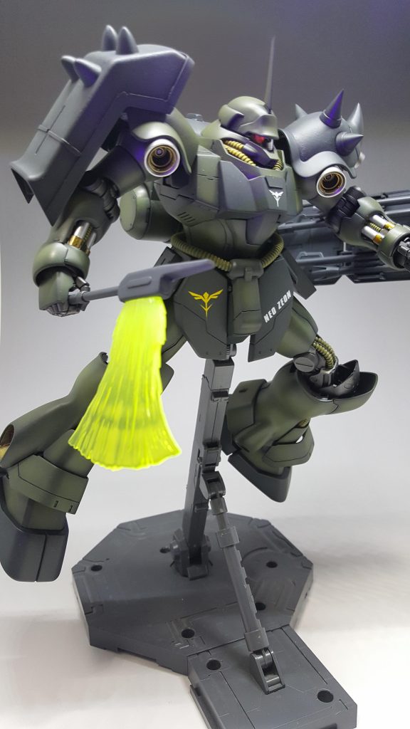 蛍光塗料で塗ってるので、ブラックライトでぐぽ~んします( ・ω・)←