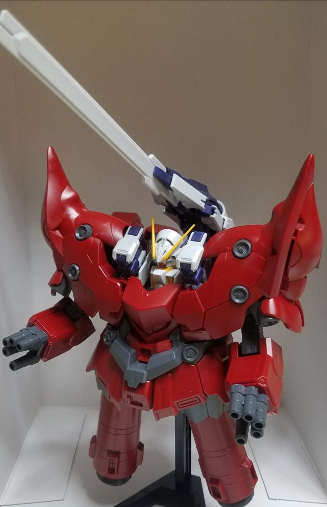 (玩具の)可能性の器、SDネオジオングにウーンドウォートを入れてみました。漂う出オチ臭…。