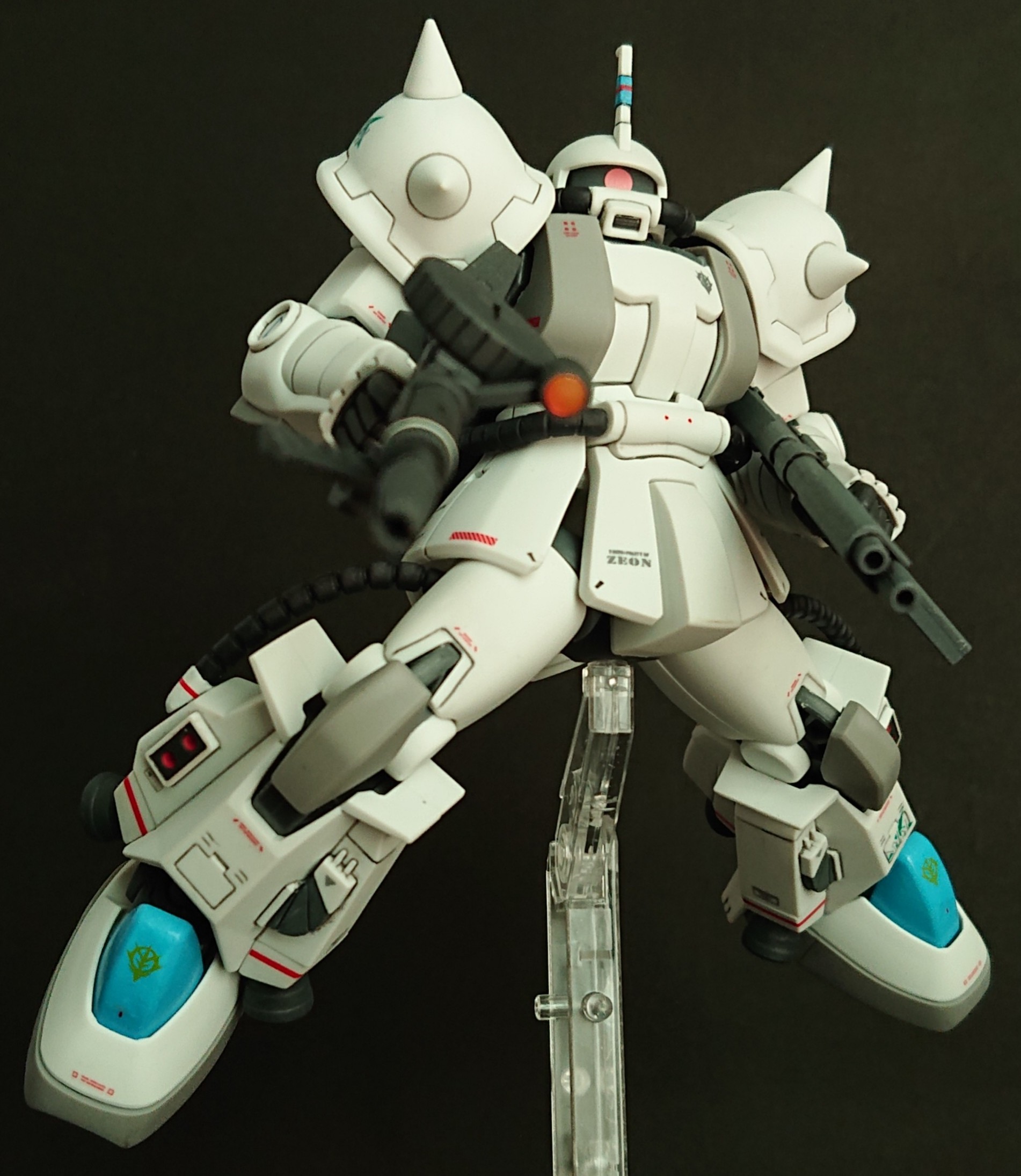 Ms 06r 1a Custom シン マツナガ専用 高機動型ザク カスタムタイプ Nikkou Machineさんのガンプラ作品 Gunsta ガンスタ