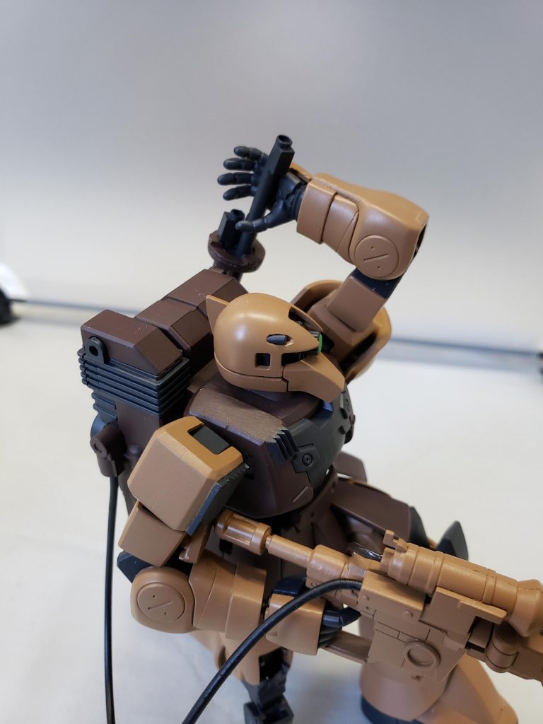 ライフルの予備銃身はカークス機とは別タイプ