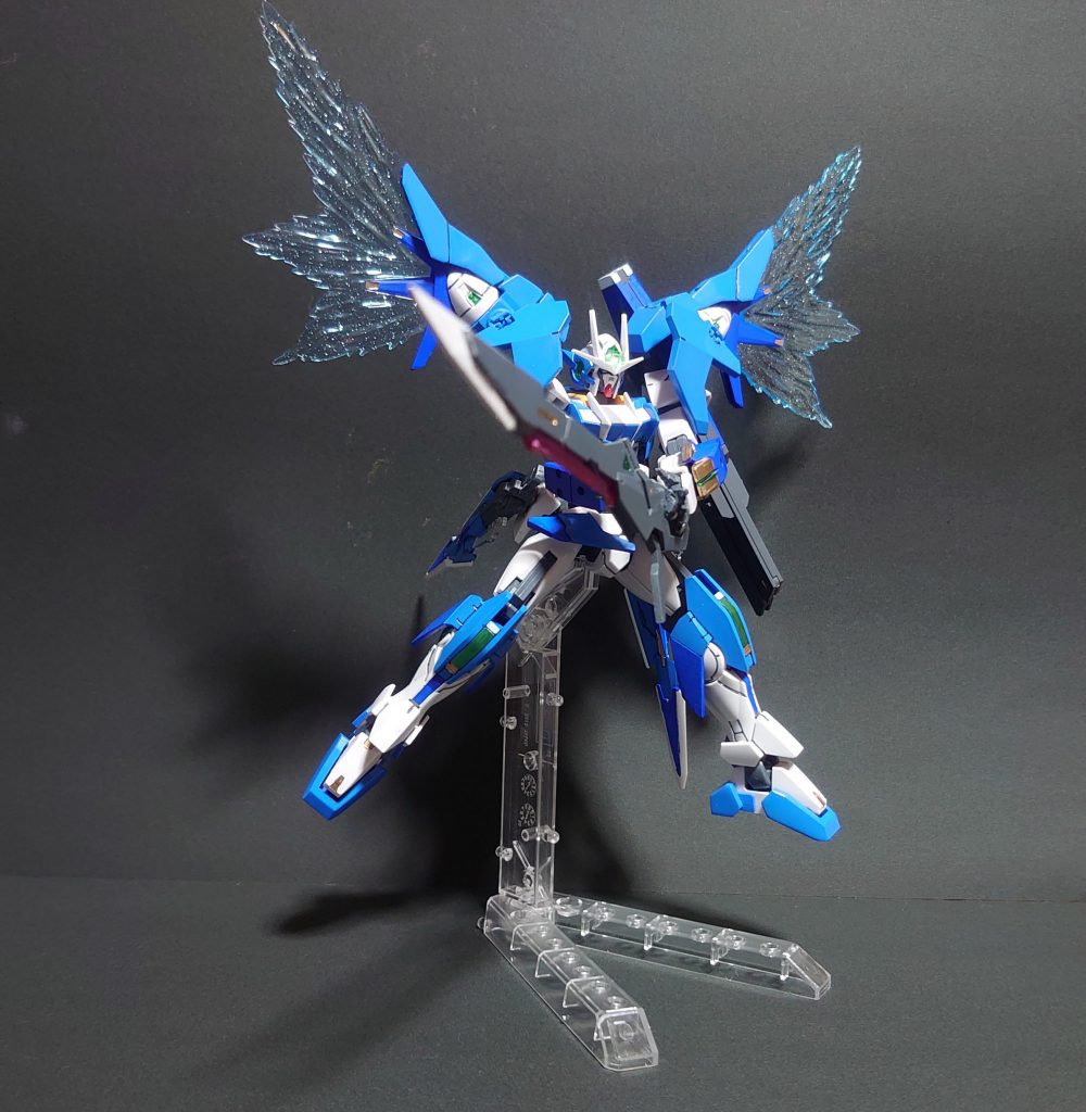 サンライズ立ち!(浮いてる)