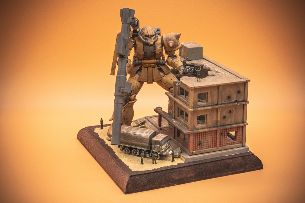 HG ザク・ハーフキャノン–2枚目/制作者：3104K