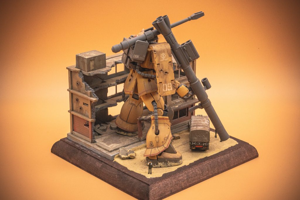 HG ザク・ハーフキャノン–3枚目/制作者：3104K