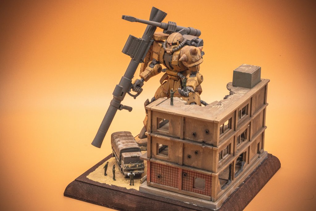 HG ザク・ハーフキャノン–5枚目/制作者：3104K