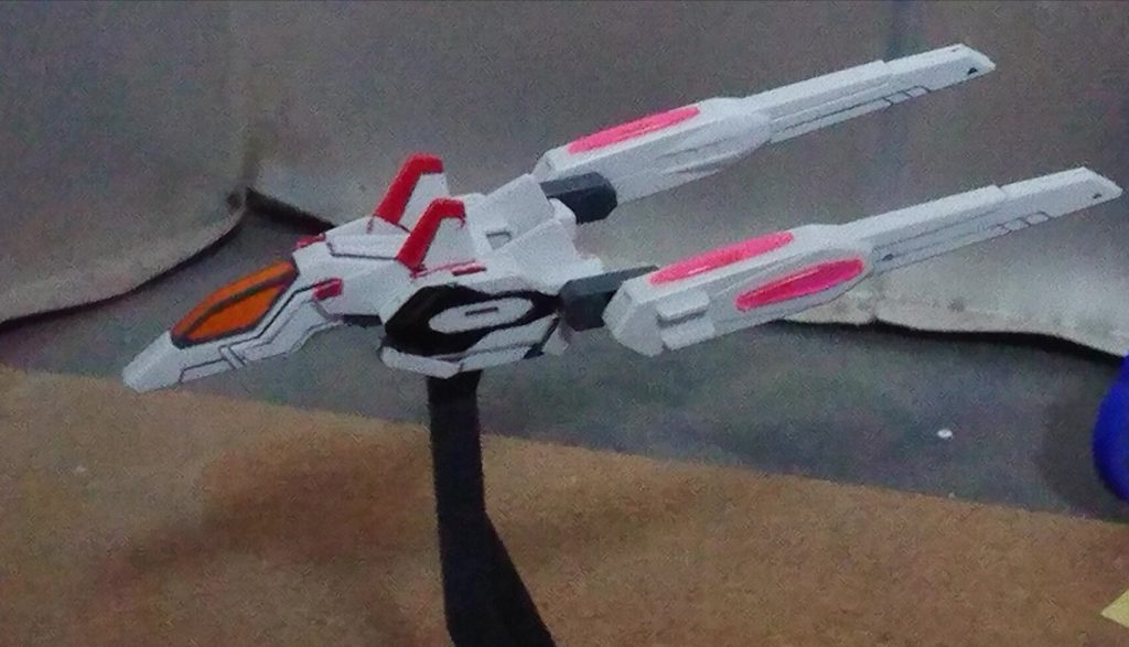 マステ失敗して色々おかしな所があるけどコックピット部分のオレンジはいい感じに色がのったので良かったって感じですw