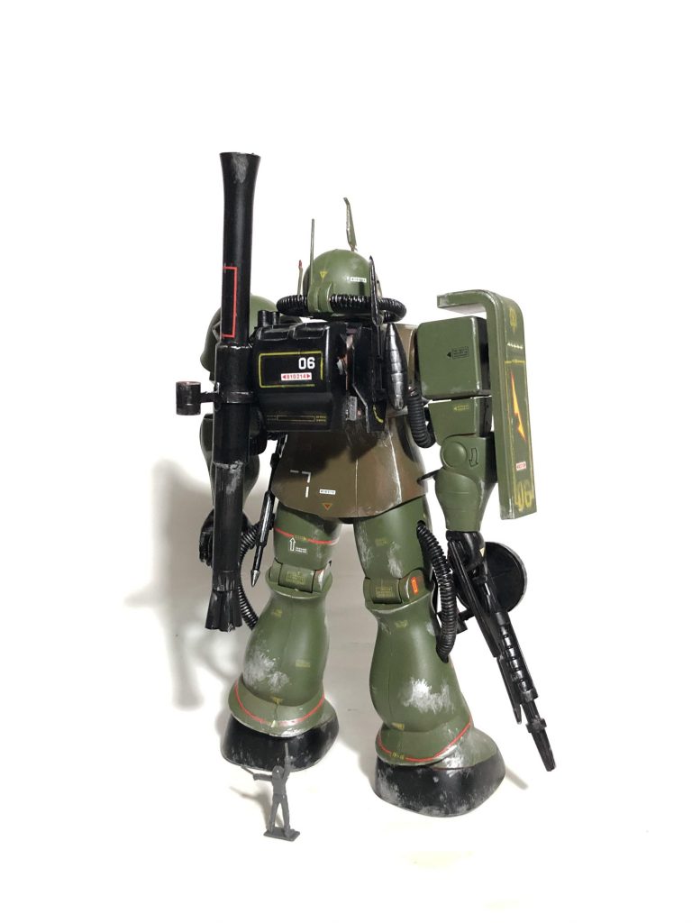 旧キット1/100｢リアルタイプザク｣–7枚目/制作者：GORO55