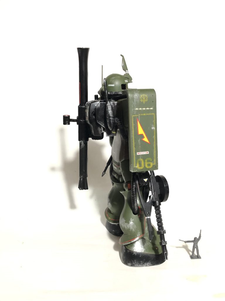 旧キット1/100｢リアルタイプザク｣–5枚目/制作者：GORO55