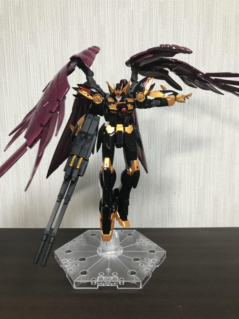 劇中のポーズで。