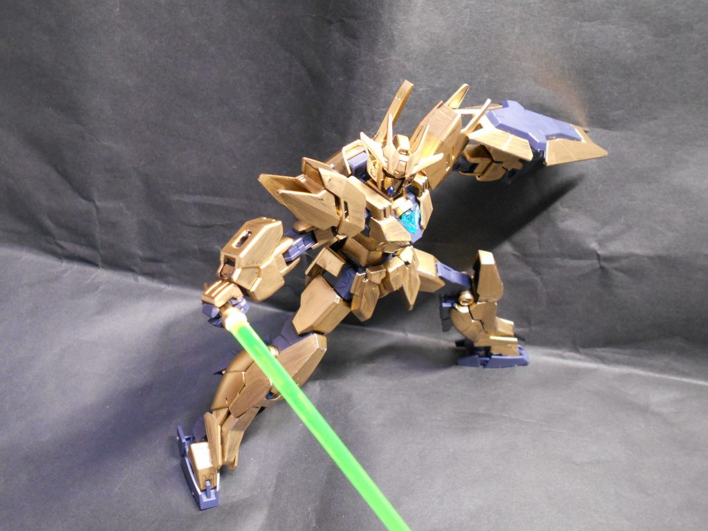 アクションポーズを取らせるとこんな感じ