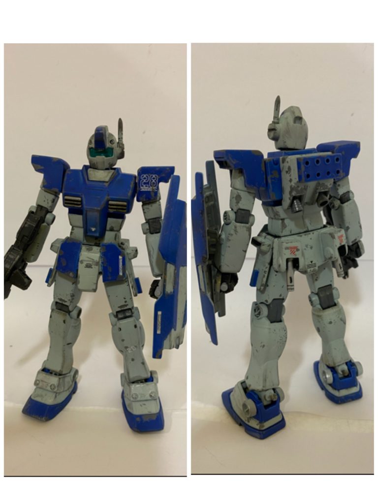 ディティールアップをしっかりと。
お尻がお気に入り