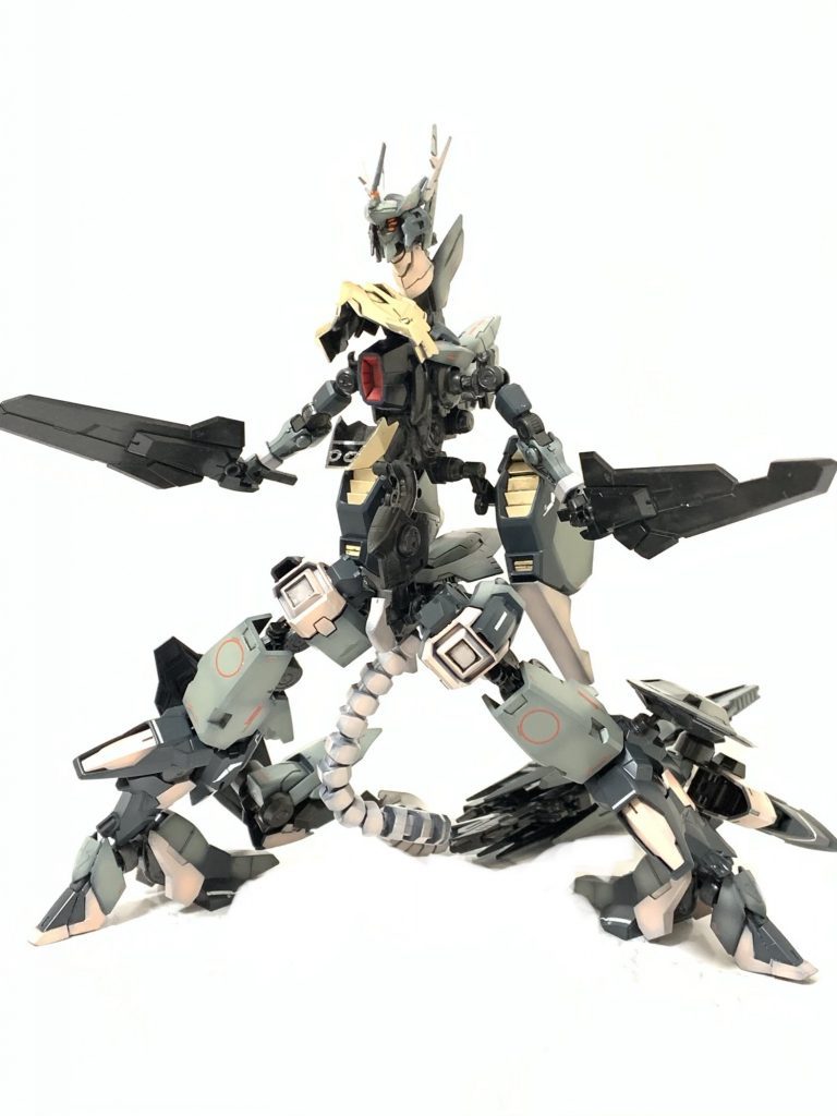 もちろんこの状態でもハイメガキャノンは発射可能で、人間に対しての強さが減ることは全くないようになってます!