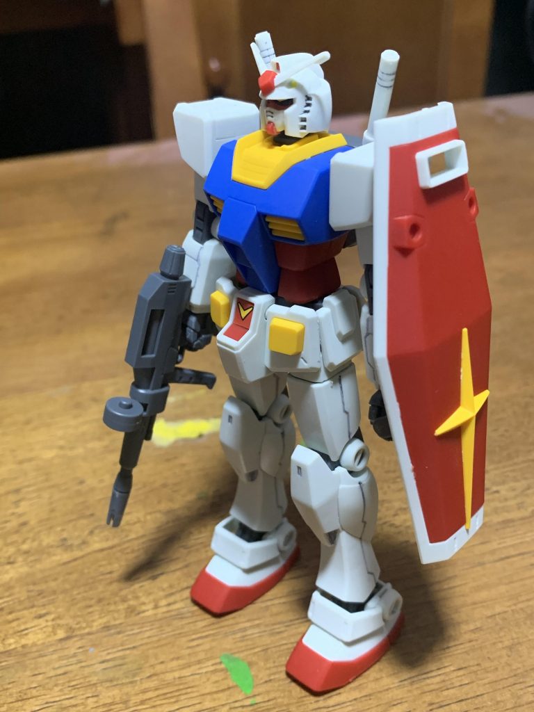 斜めから見た所