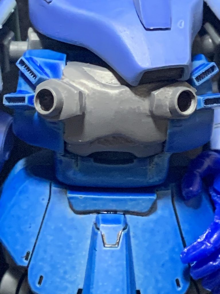 パテで作った胸部