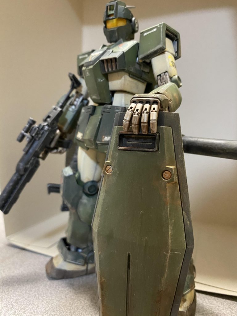 別角度から。泥汚れは勲章です。