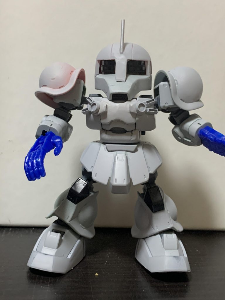 サフ吹いて細部の調整