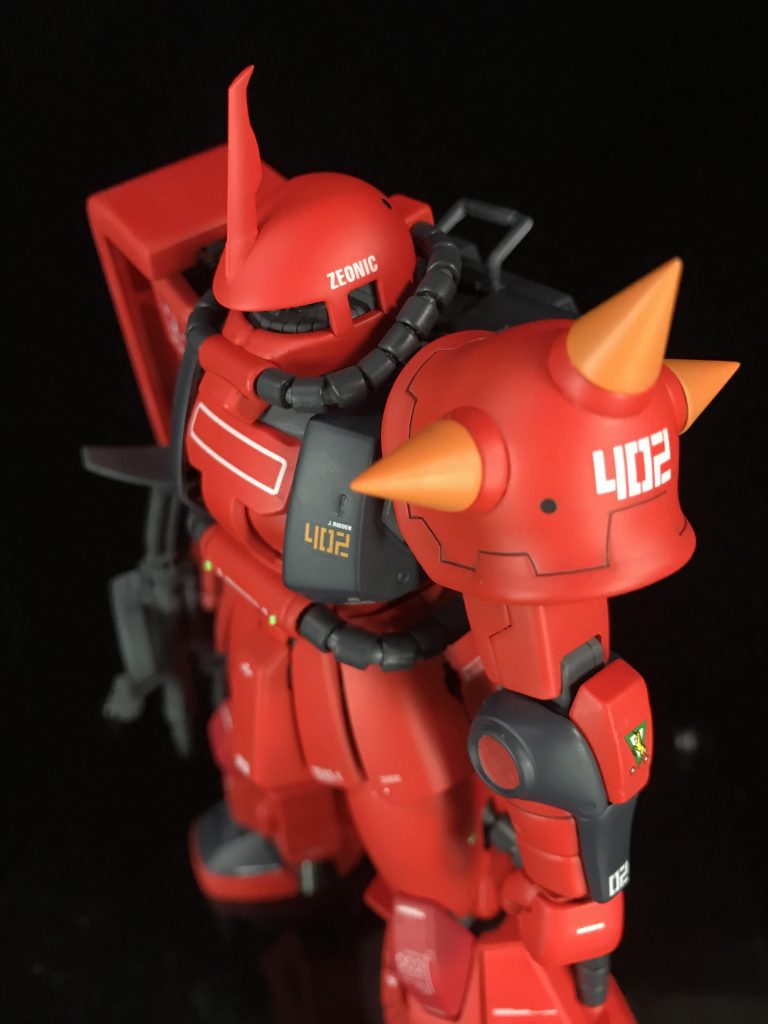 MG MS-06R-2 ZAKUⅡ 【真紅の稲妻】–8枚目/制作者:モルガナ