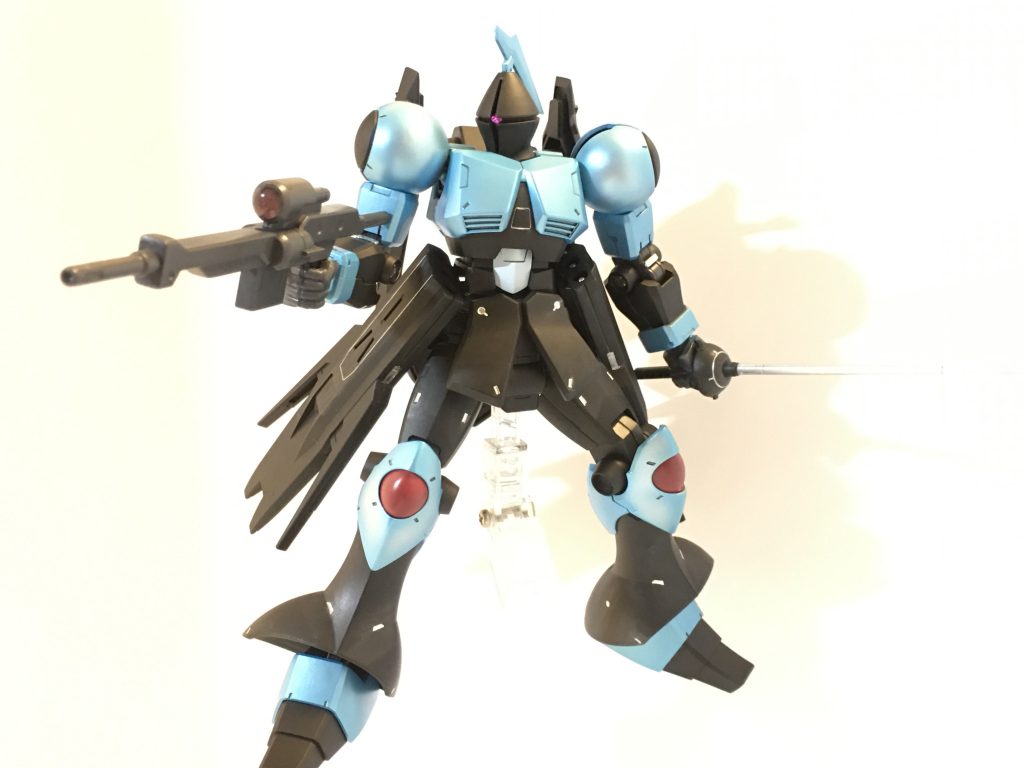 ヴィダール用試作ライフルも装備に入れました。
実弾兵装ですし、ギャンに違和感ないかと。