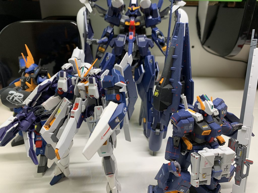 最後にAOZ家族でしめましょう。
まだまだ作りたい機体沢山！