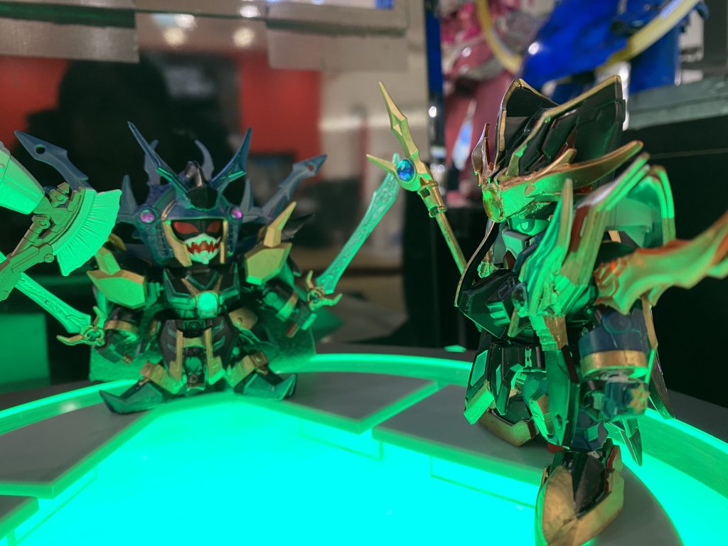 ガンダムベースにて。