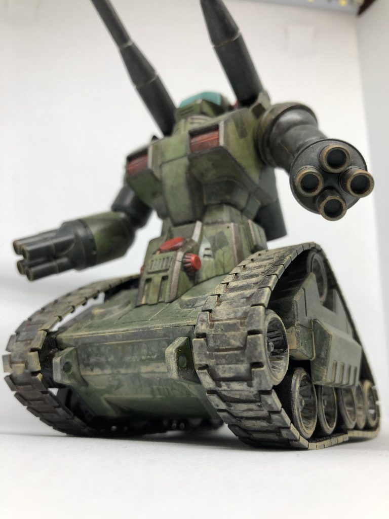 局地型ガンタンク-砂漠仕様–4枚目/制作者：@right_gunpla