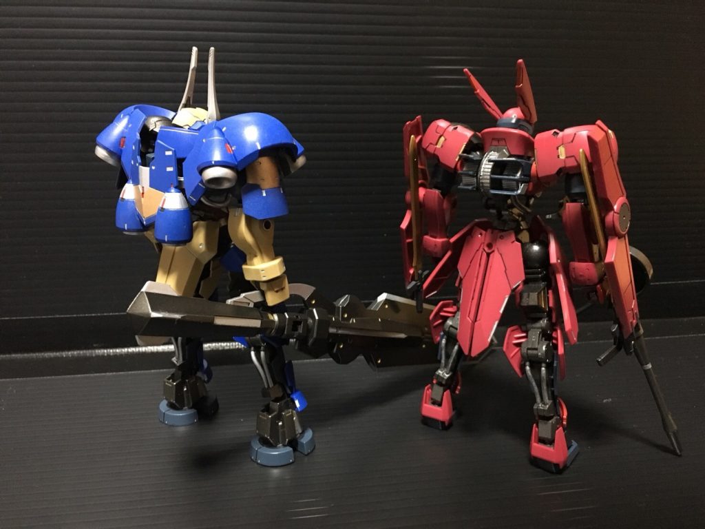 グリムゲルデと比較フレーム一緒って言われても信用出来ない！グシオン程では無いですけど！