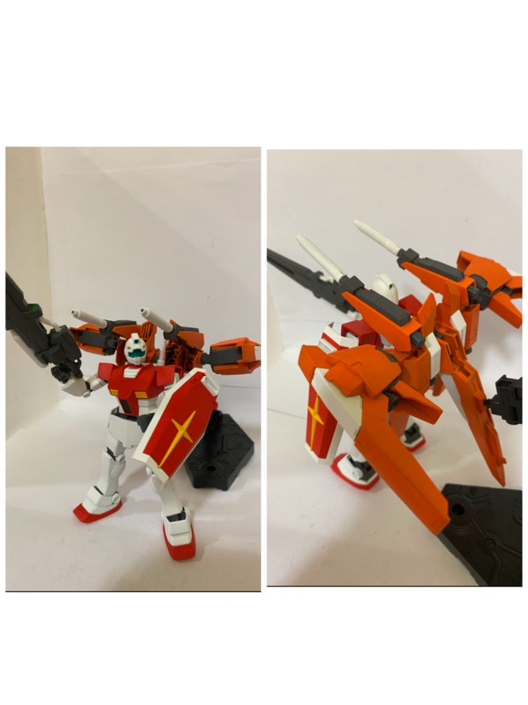 ノーマルジムにフライトユニット装備