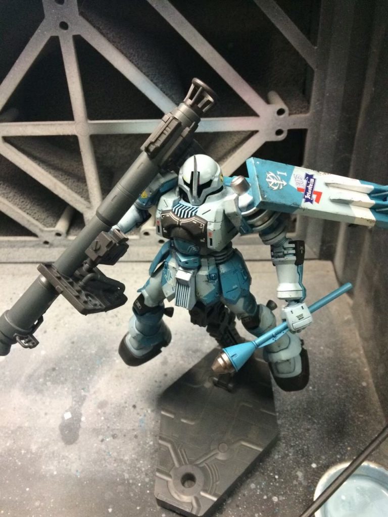 ラケーテンバス装備、カッコイイ
今は何処へいったかわかりません…