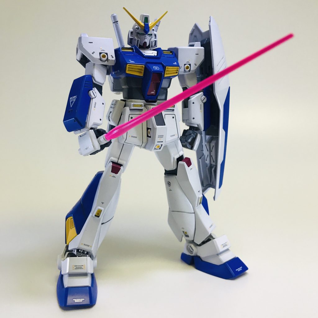 HG ガンダムNT-1–4枚目/制作者：zima5250