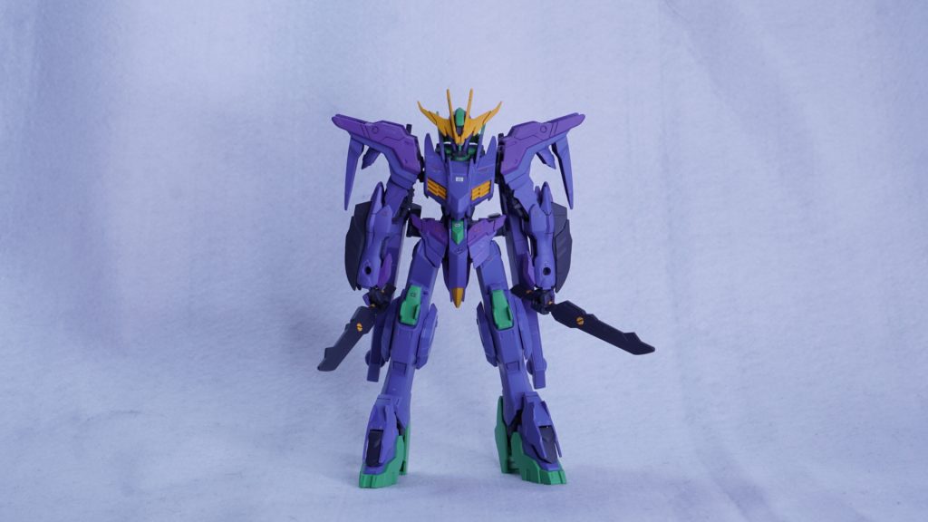 背中の羽は外しました。
単純に好みではありませんでした。。。
延長は首、足首を1ミリやってます。