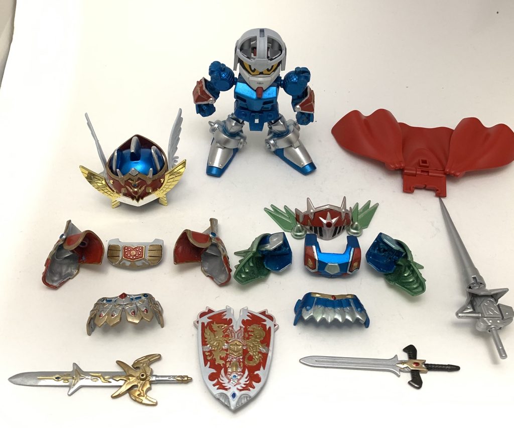 おまけ、装備がいっぱいあるとやりたくなるスタティックディスプレイ