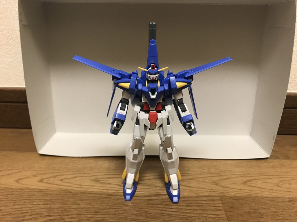 機体名:ガンダムAGE-3ノーマル全高:18.5m重量:18.4t連邦軍で開発されていた高性能MS。パイロットは、キオ・アスノ(地位:中将/連邦軍総司令)。