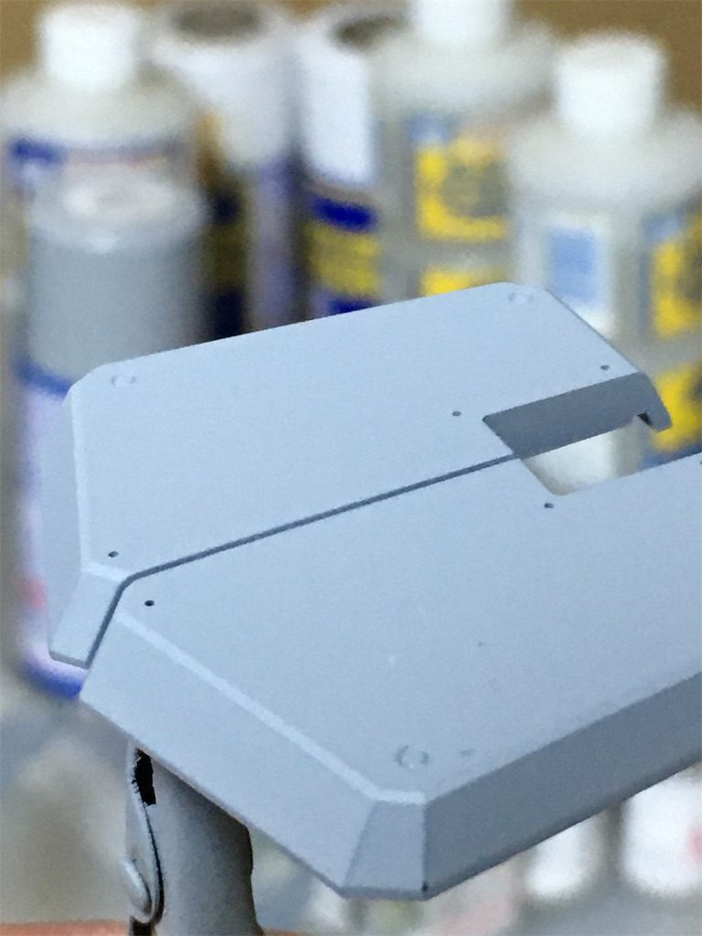 外装下地は全てグレーサフです。