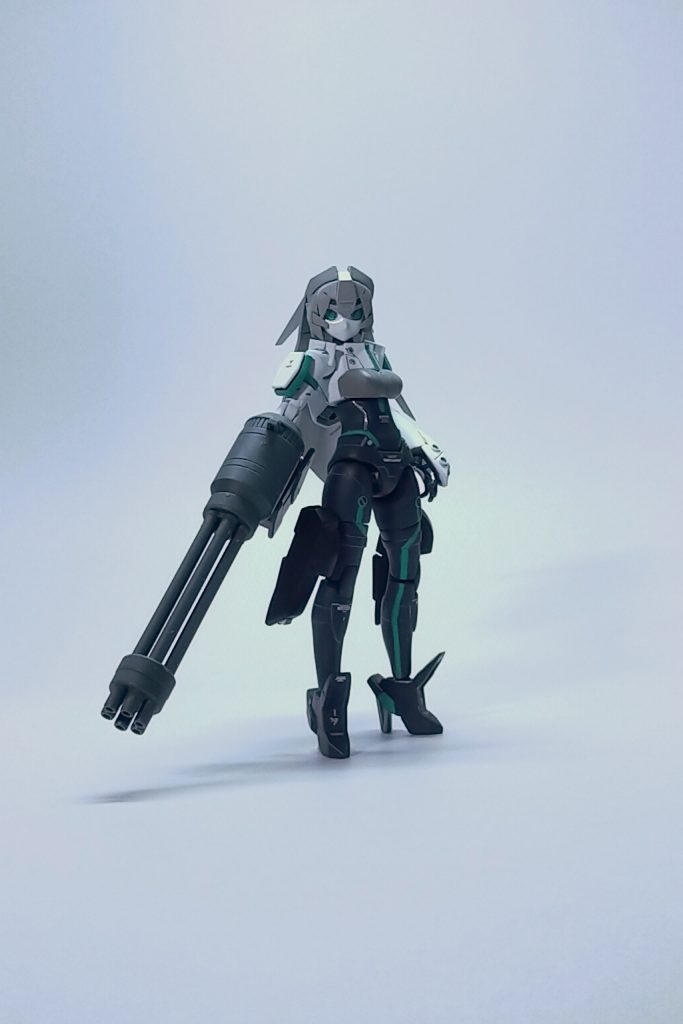 何となくロッ○マンぽく腕をガトリングにできるようにしたり(^o^)