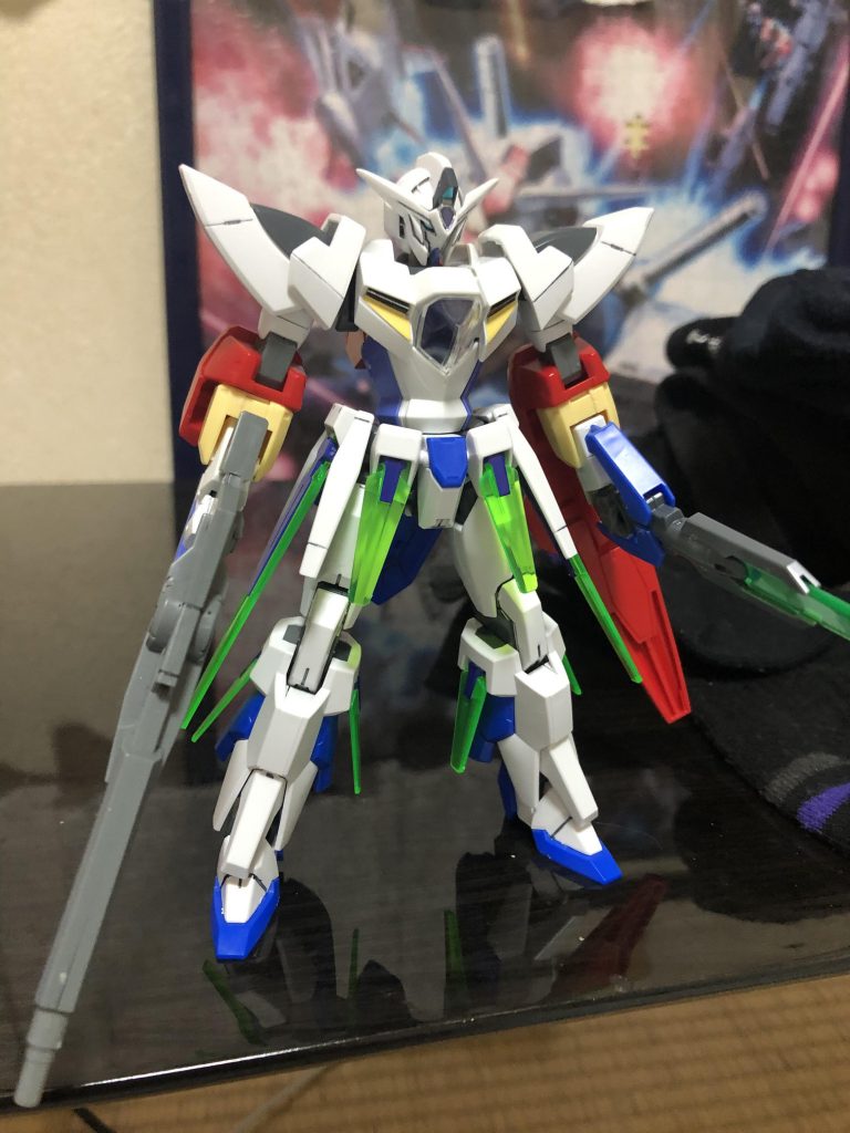 それから下半身をAGEFXに変え腕をリボーンズの腕に変えました