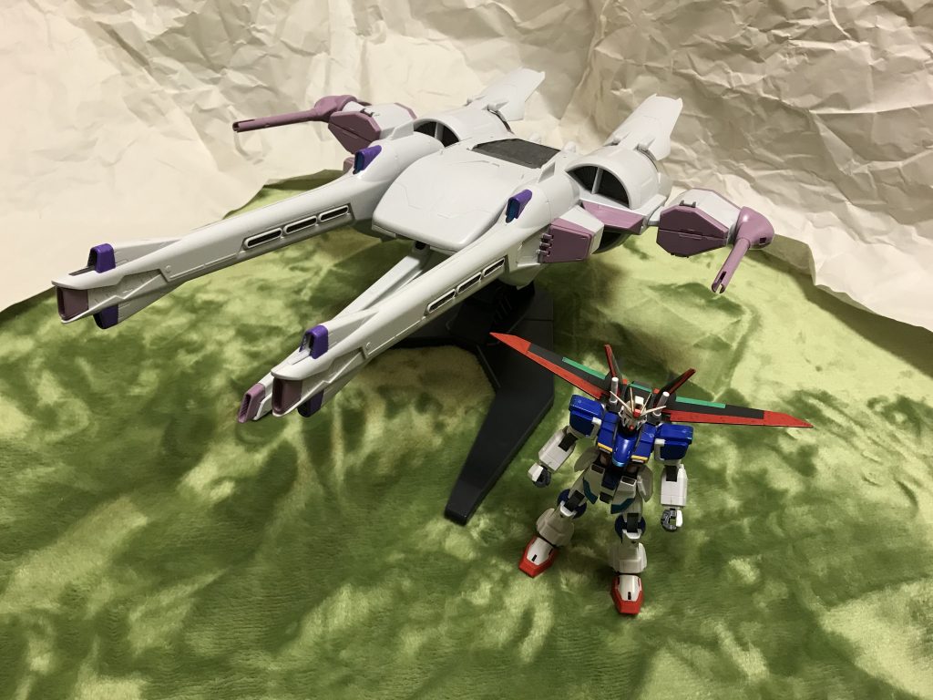 以上、今回初の大型キットの投稿、ミーティアユニットでした。