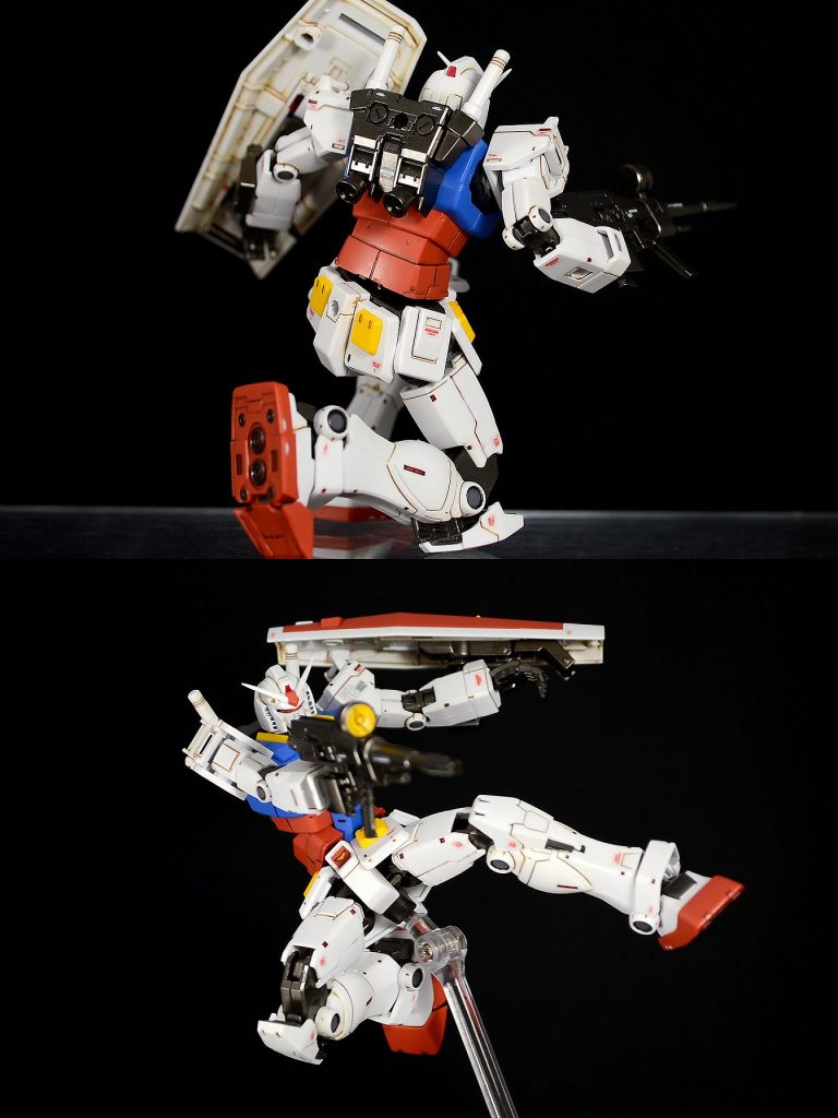 HG　RX-78-02ガンダム(GUNDAM THE ORIGIN版)–2枚目/制作者：アイン