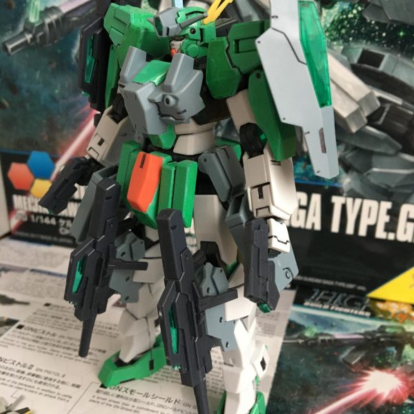 ケルディムガンダムサーガ　新緑塗装