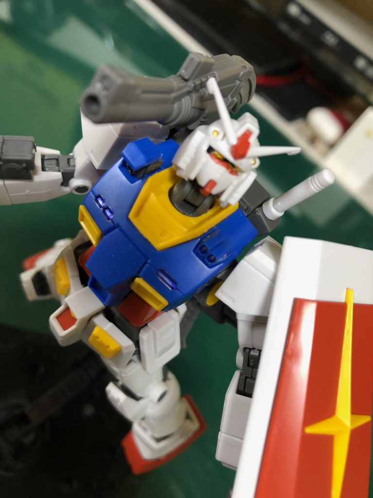 HG 1/144 ガンダム (GUNDAM THE ORIGIN版)–5枚目/制作者：いま