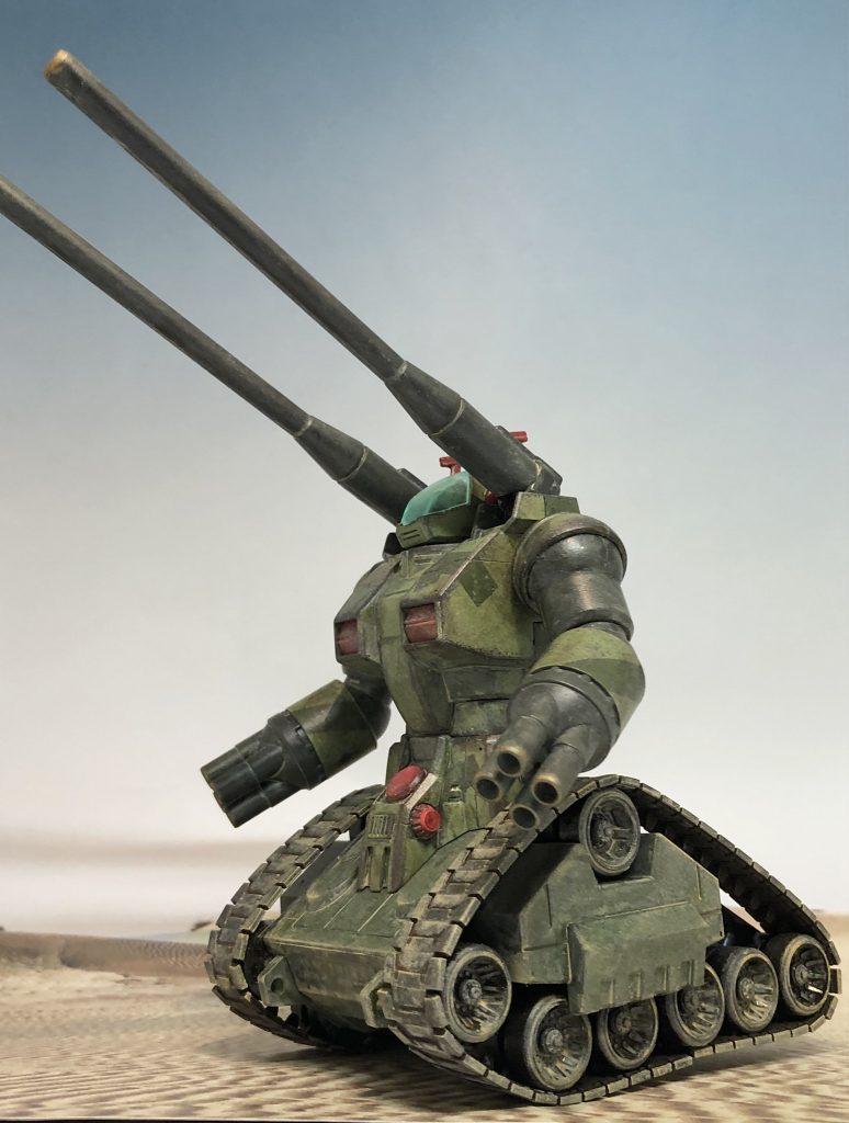 局地型ガンタンク-砂漠仕様–5枚目/制作者：@right_gunpla