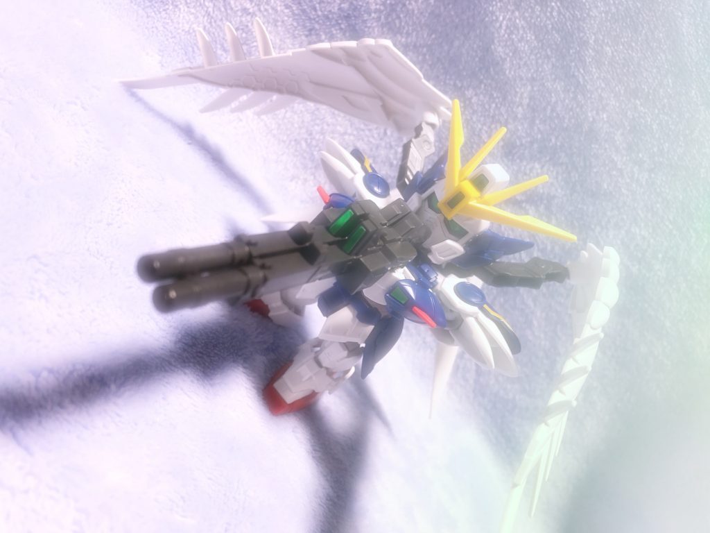 箱絵のポーズ
両手でズキューン！