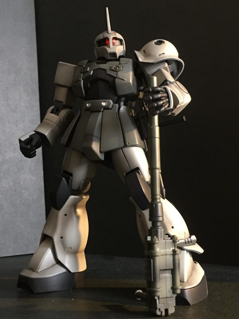 カラーリングは元機に寄せましたが、好みも含めての制作です。