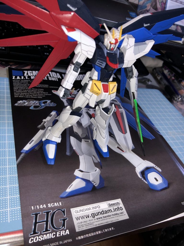 ガンダムフリーダム・リペア–3枚目/制作者：シュン