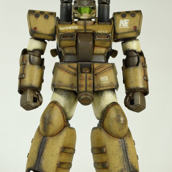 HGガンキャノン量産型 ウェザリング仕上げ