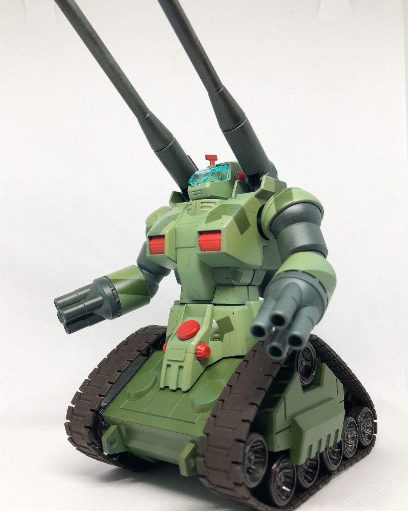 局地型ガンタンク-砂漠仕様–2枚目/制作者：@right_gunpla