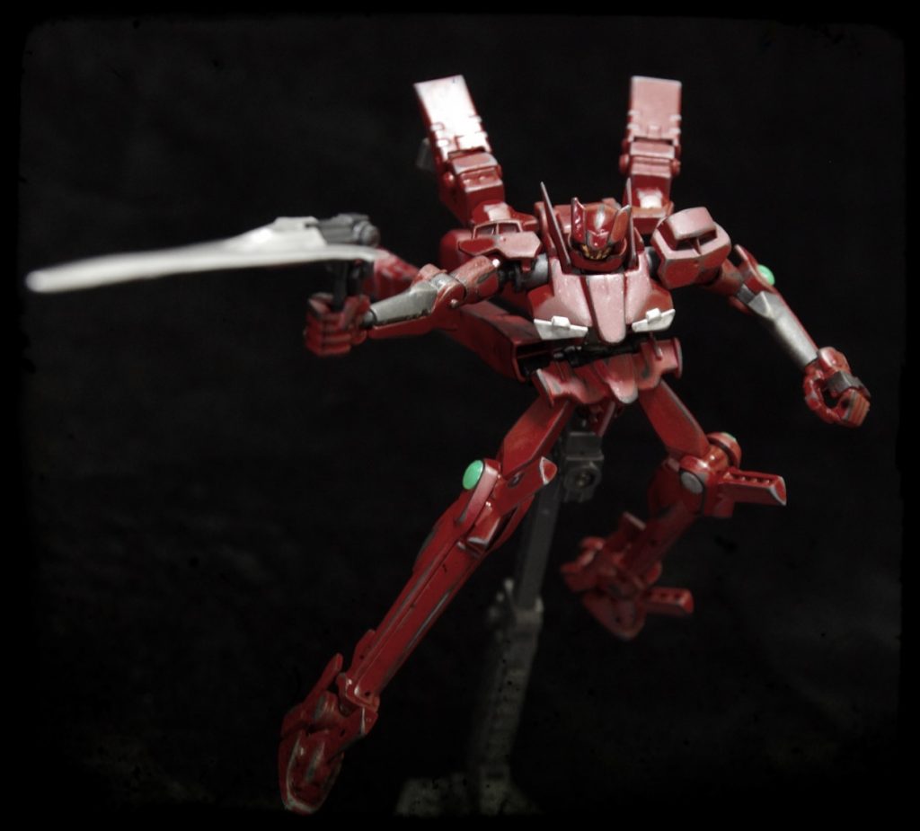 GNソード2プロトタイプをイメージしました。画像はライフルモード