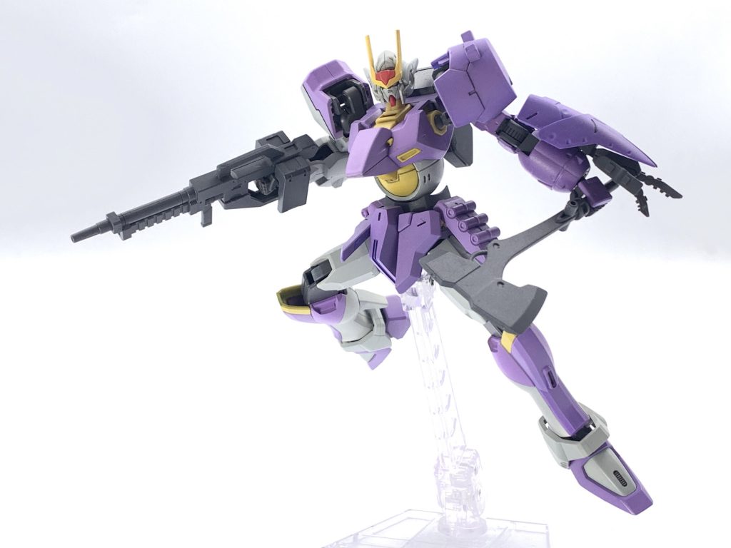 ポーズ1
ポリキャップの配置が大体同じパーツを使ってるのでポージングもバッチリ。