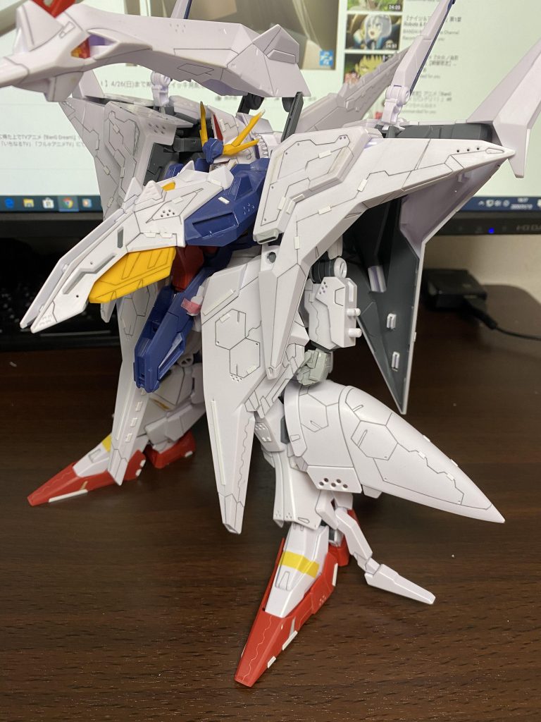 全身手を加え終わった状態
ここまでも大変でしたがここからの塗装も大変だった…