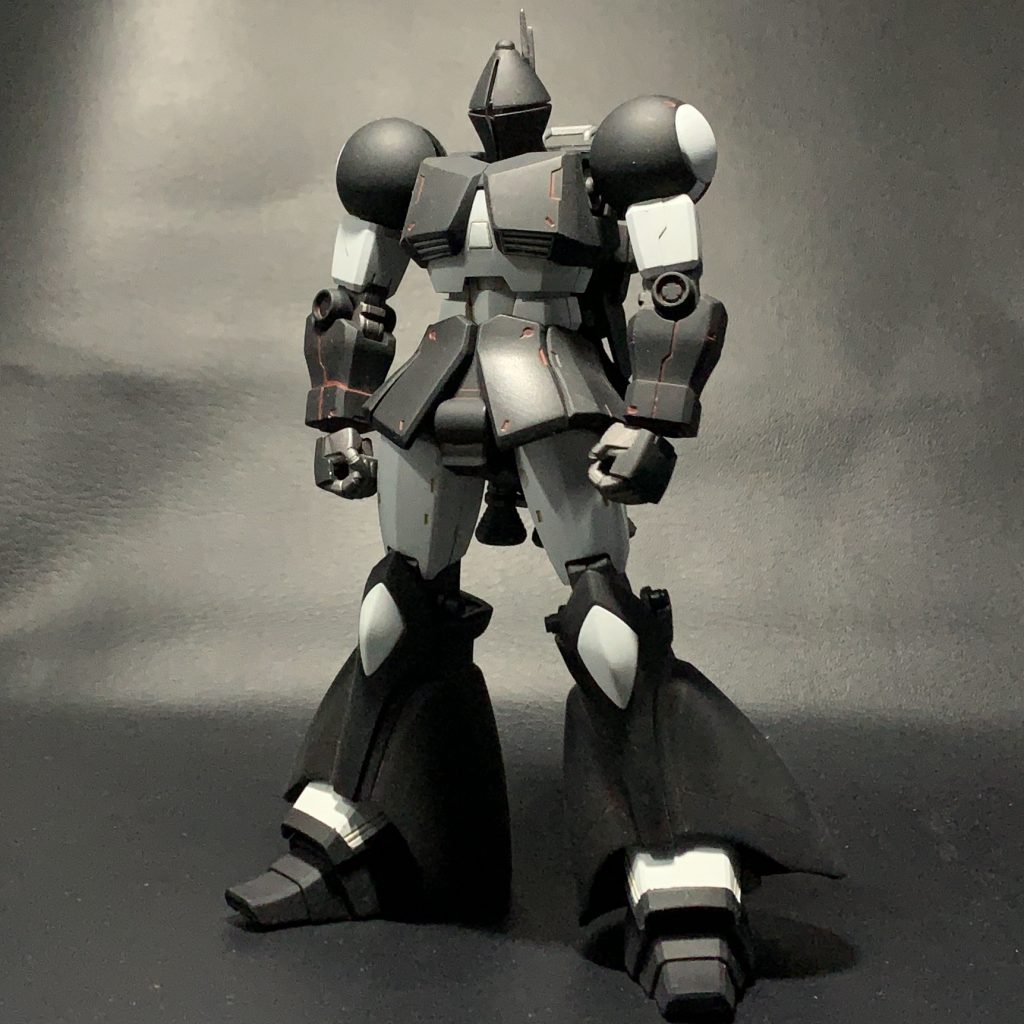 ってコトで、ギャンをゲルググの足に換装