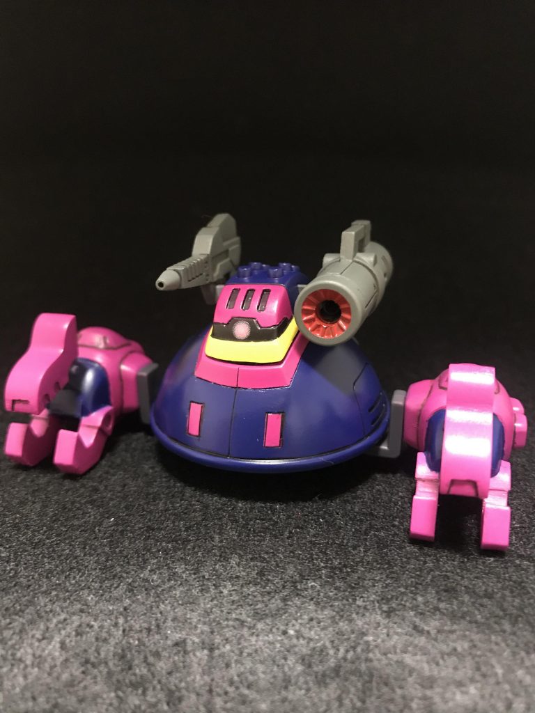 この形態は当時のBB戦士のキットには再現されていなかったです。