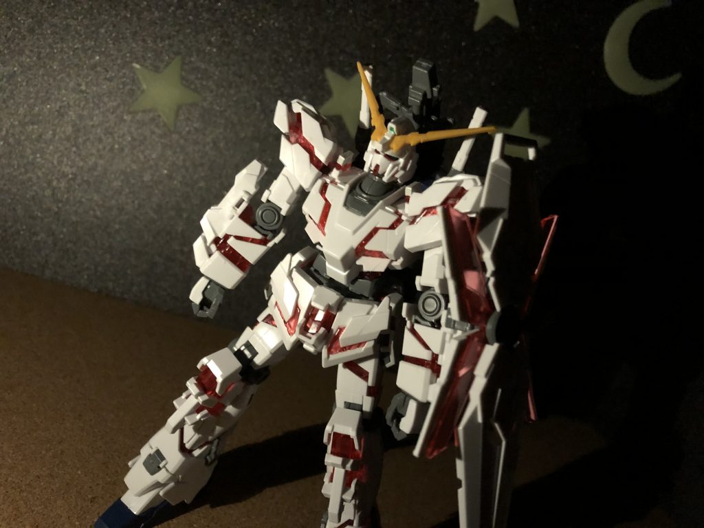 カッコよくたたせたかったのですが…